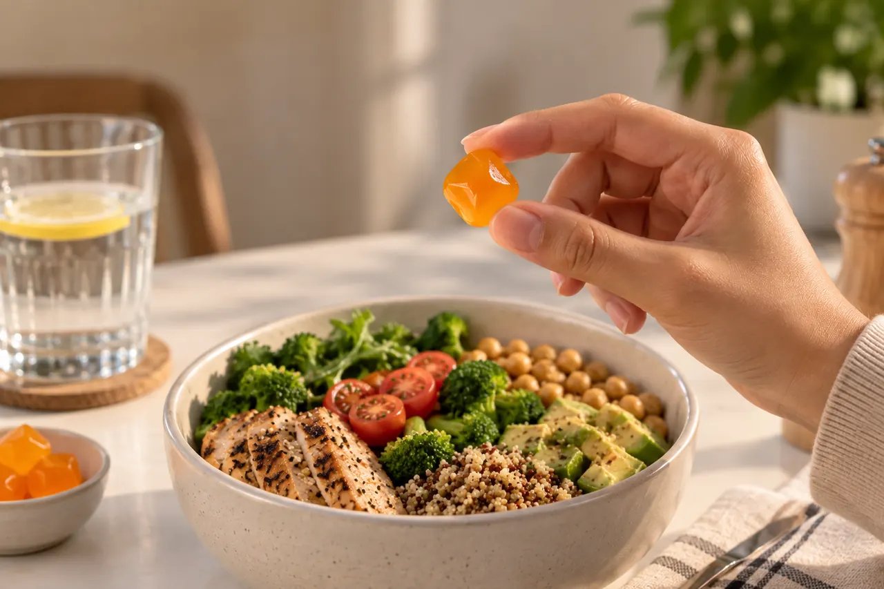 A home-cooked meal on the table